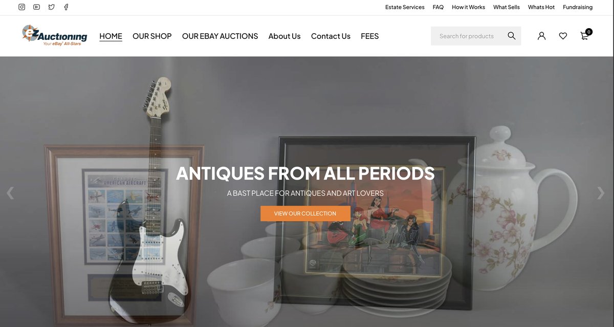 EZ Auctioning eBay selling website